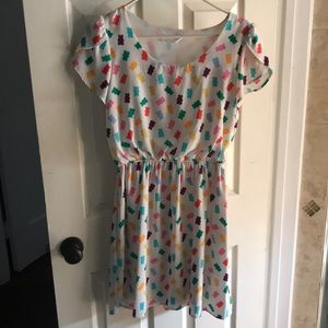 Gummy bear dress!